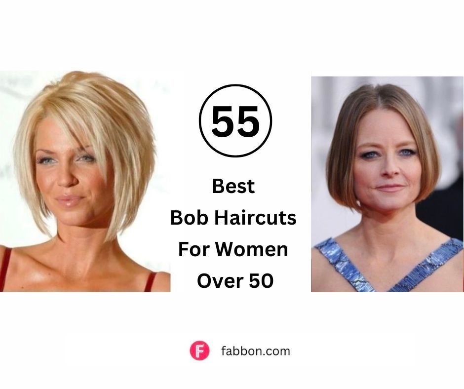 55 Stunning Bob Haircuts For Women Over 50 2024 Fabbon