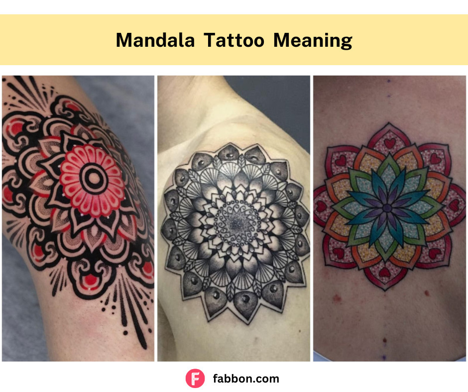 Mandala Tattoo Meaning, Symbolism, Cultural Significance And Celeb Inspiration | Fabbon