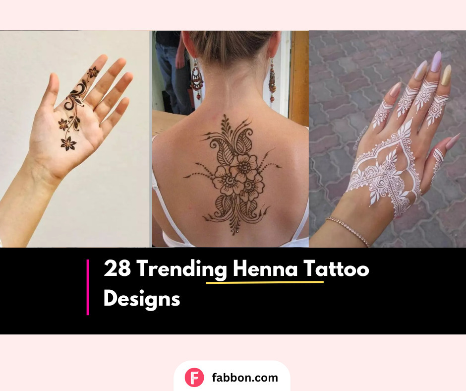 Best Henna Tattoo Designs And Ideas Fabbon