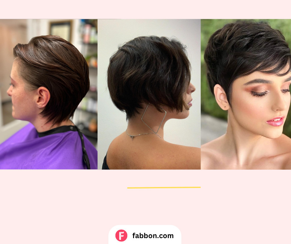 Asymmetrical Textured Pixie Haircut & Style