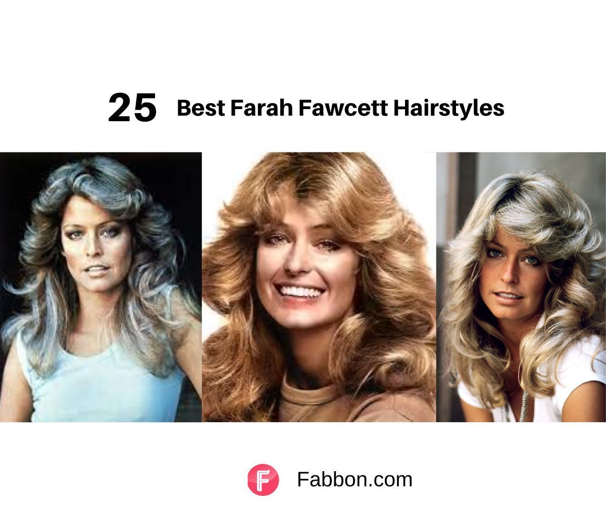 Farrah Fawcett Medium Straight Hairstyle