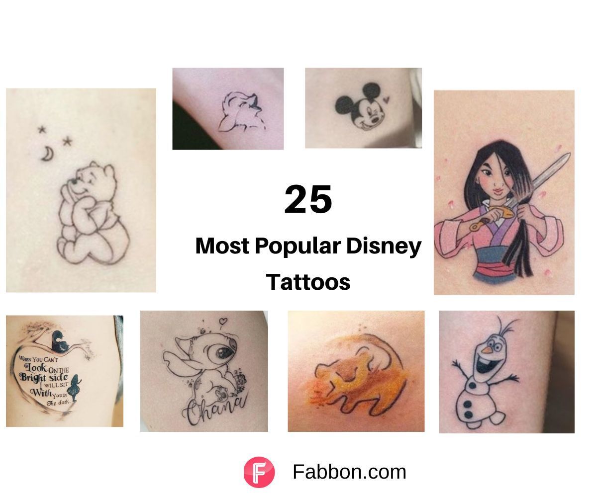 25 Most Popular Disney Tattoo Designs And Ideas - 2023