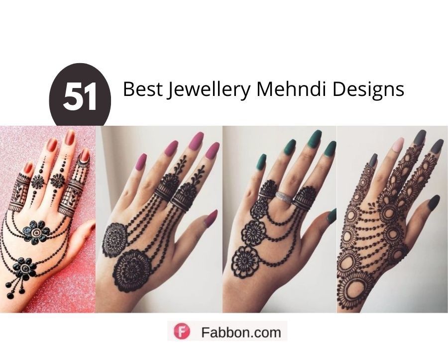 Floral style Eid jewellery mehndi design for back hands | Easy simple gol  tikki mehndi design - YouTube