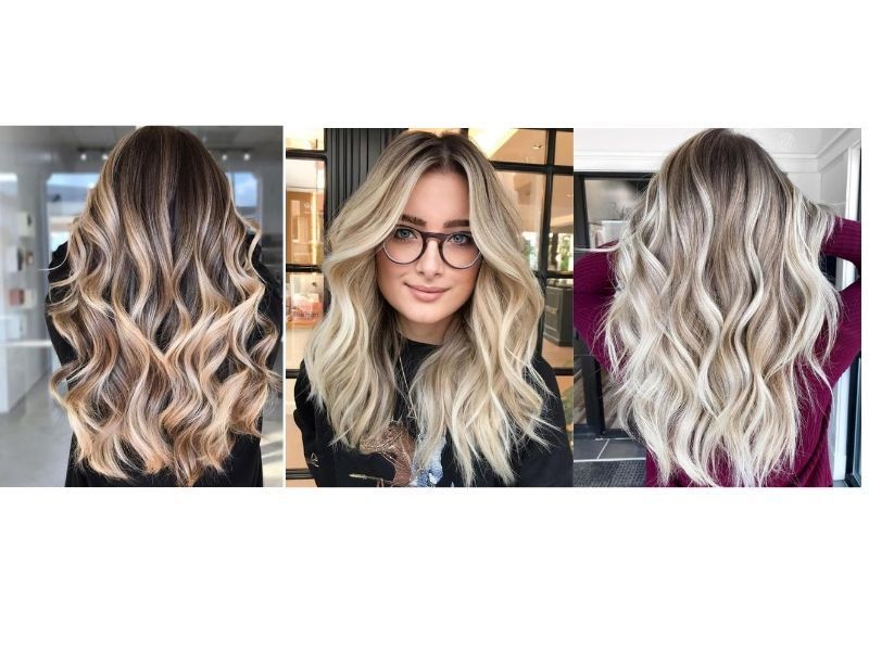 Blonde Balayage for a Slimming and Dimensional Look - wide 3