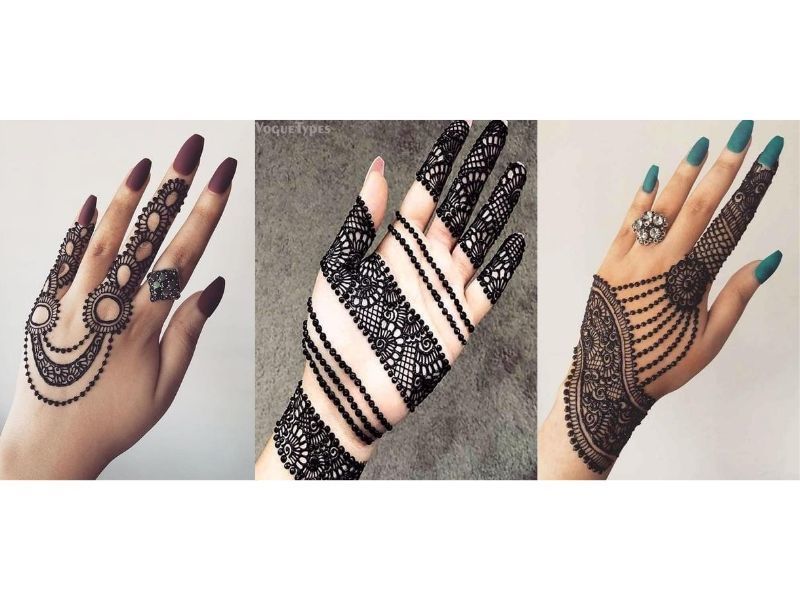 70 Minimal Henna Designs : Small Leaves in 2023 | Simple mehndi designs,  Pretty henna designs, Henna tattoo designs hand