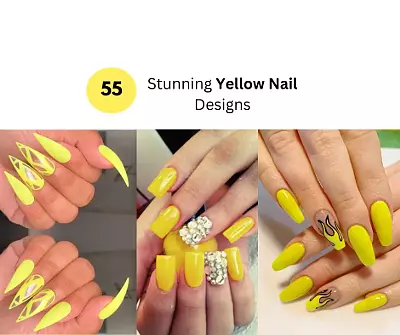 Yellow Nail Designs