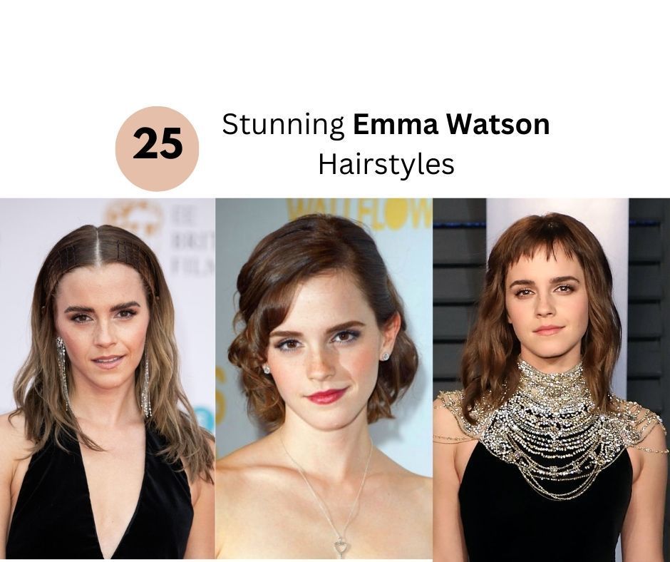 emma watson medium wavy hair