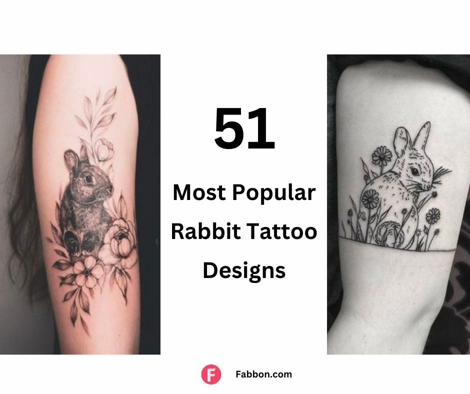 Explore the 50 Best Rabbit Tattoo Ideas 2018  Tattoodo