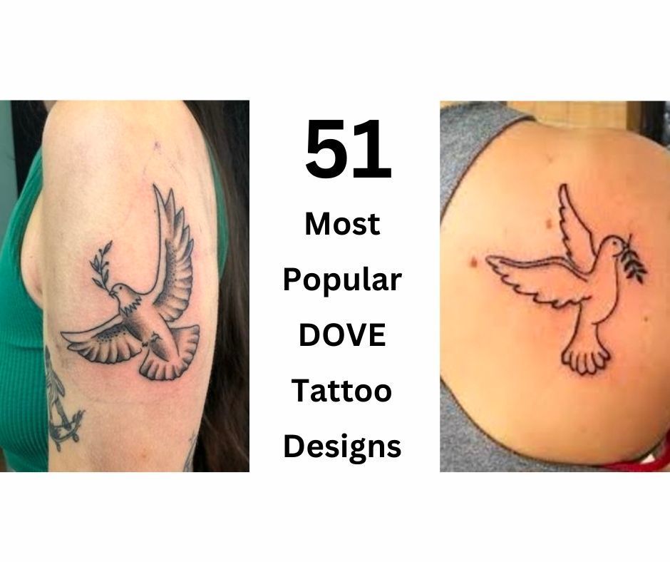 19 Meaningful Dove Tattoo Designs  Dove tattoo design Dove tattoo Small  dove tattoos
