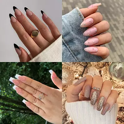 nude nails