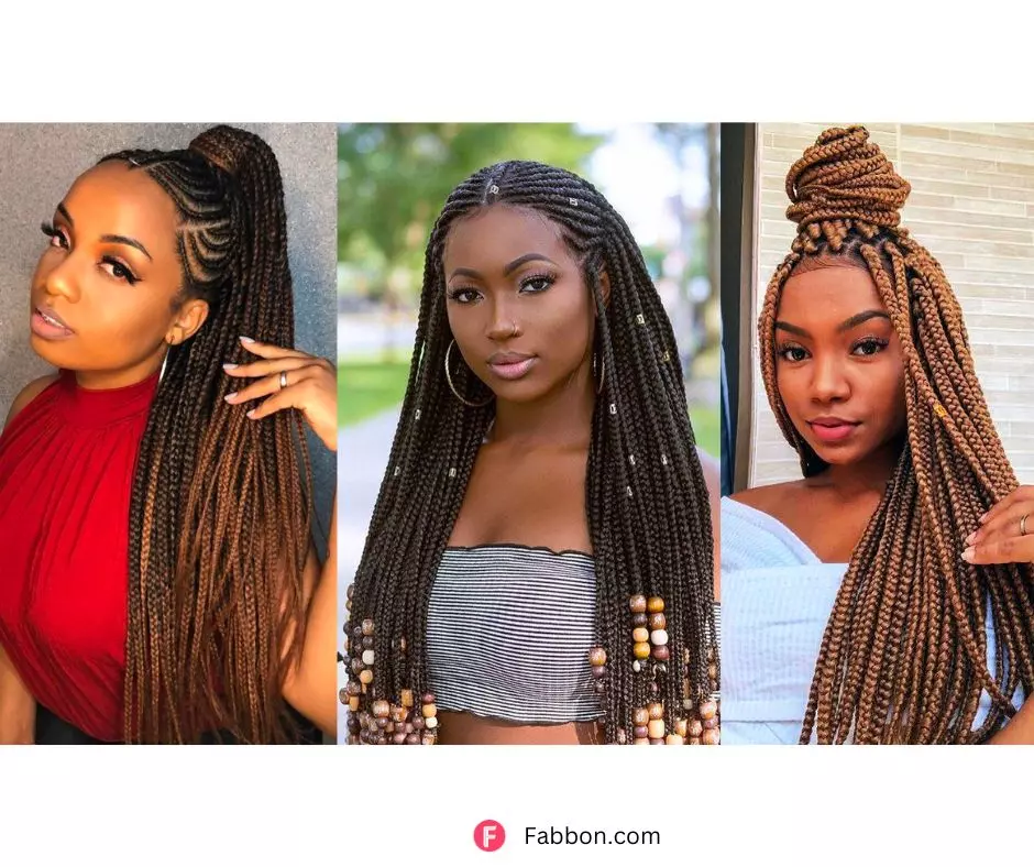 25 Best Braided Hairstyles For Black Women -2023 | Fabbon