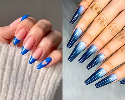 Blue Nail Designs