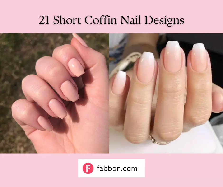 Stunning Short Coffin Nails