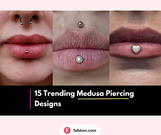 Medusa piercing designs