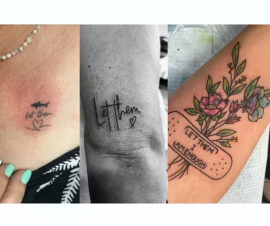 Let Them Tattoo Ideas With Deep Meaning