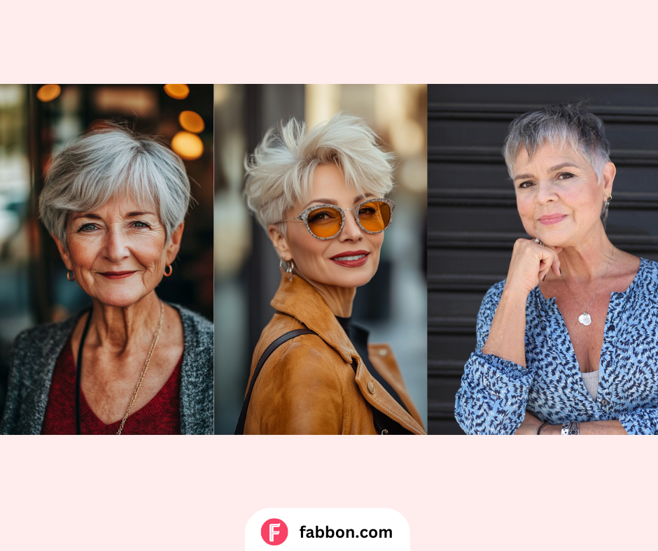 trending pixie haircuts for women over 70