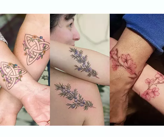 best mother daughter tattoo designs