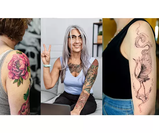 Older Women With tattoos