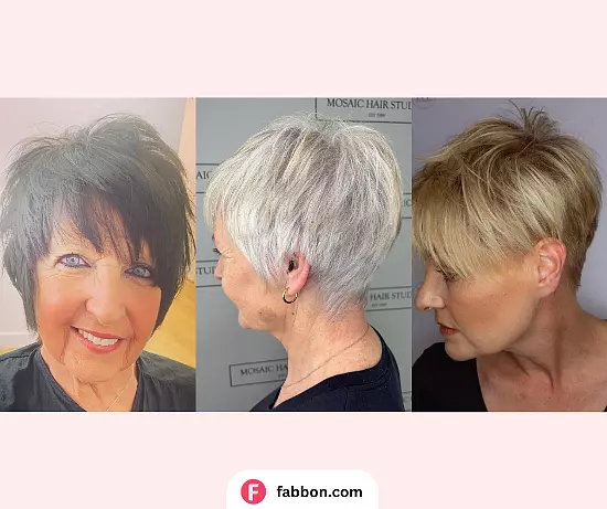 Choppy Haircuts For Women Over 70