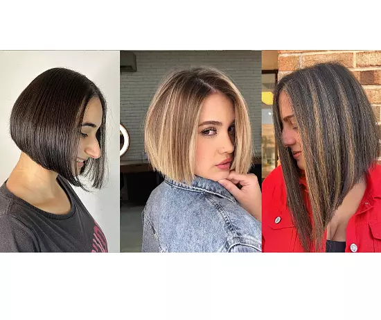 Angled Bob Haircuts