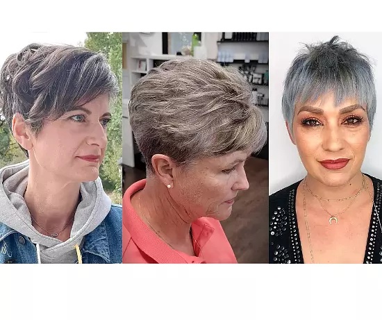 Trendy Short Hairstyles For Older Women