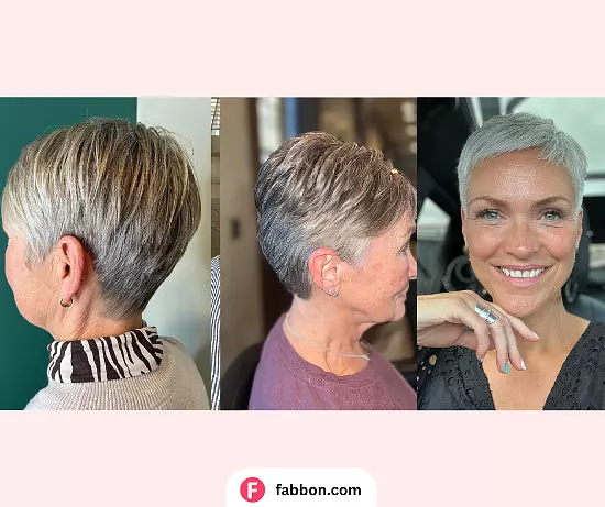Latest Pixie Haircuts For Older Women