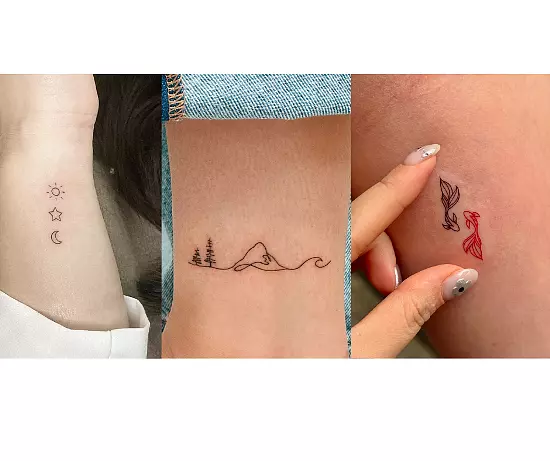 Unique Small Tattoos for women