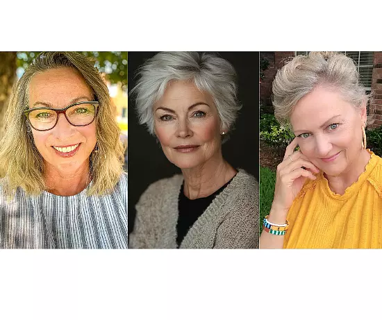 Modern Short hairstyles for women over 70