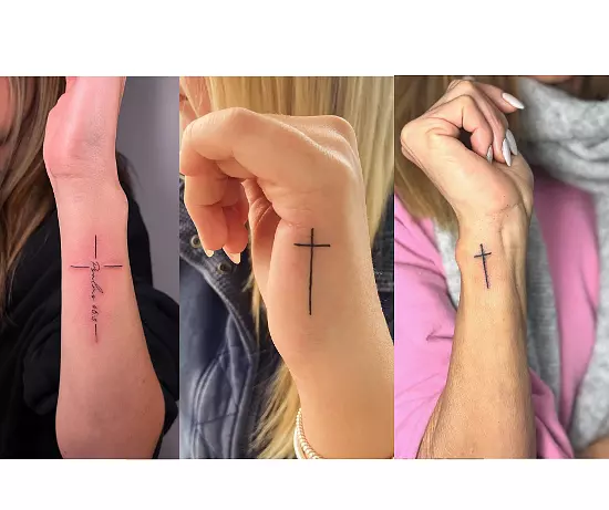 Meaningful Cross Tattoos For Women