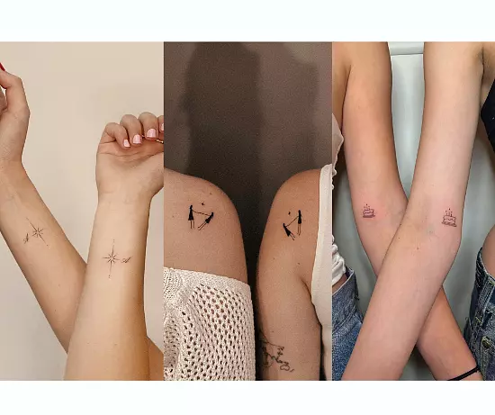 Small meaningful best friend tattoos