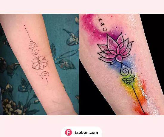 Meaningful Unalome Tattoos