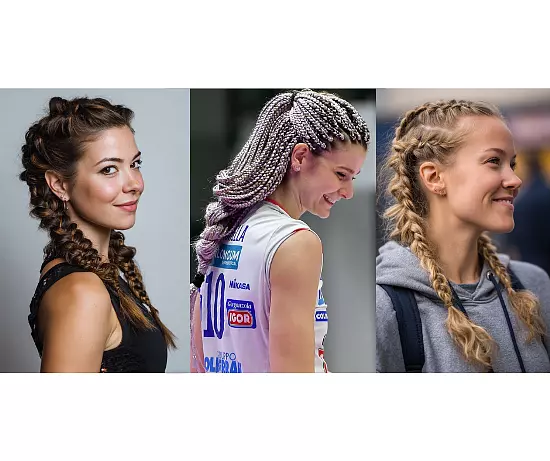 Gorgeous Volleyball Hairstyles