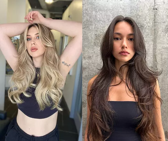 Butterfly Haircuts for Long Hair