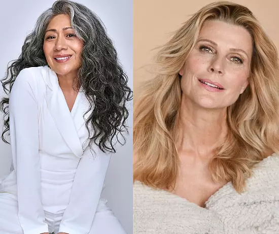 Trendy Long Hairstyles for Women Over 60