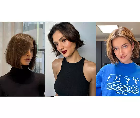Trendy Chin Length Bob Hairstyles For Women