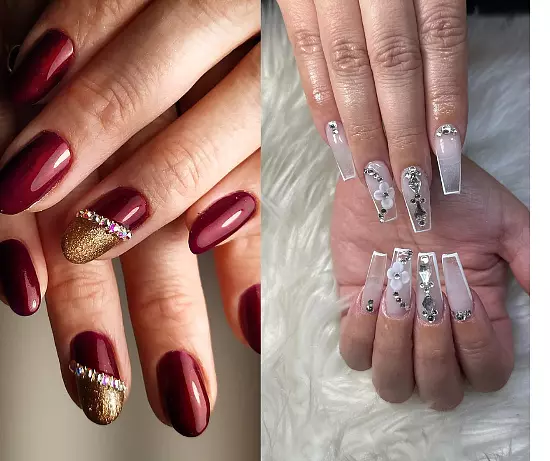 Trending Diamond Nail Designs