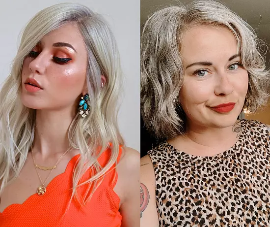 Trendy Silver Hairstyles