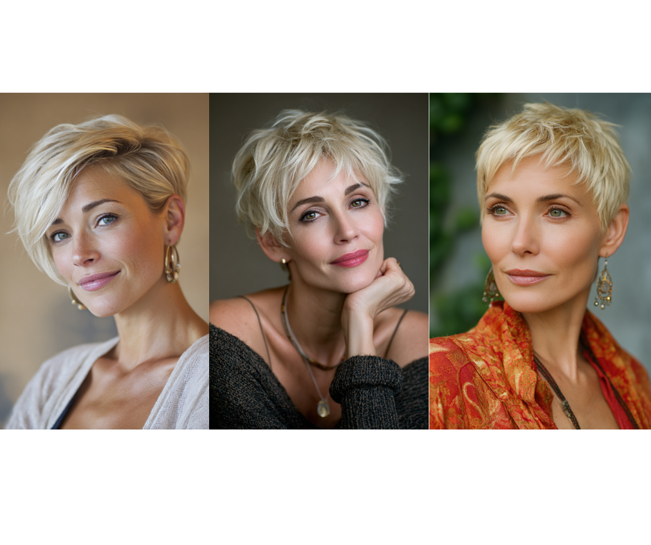 Trendy Pixie Hairstyles For Women Over 40