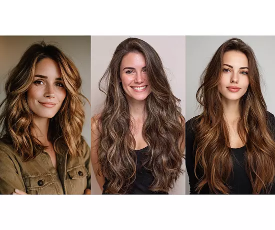Popular Brown Hair With Highlights