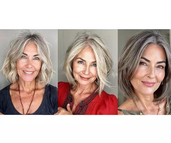 Latest Layered Bob Hairstyles For Women Over 50