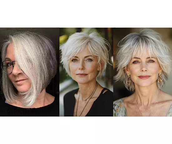Stunning Bob Hairstyles For Women Around 60