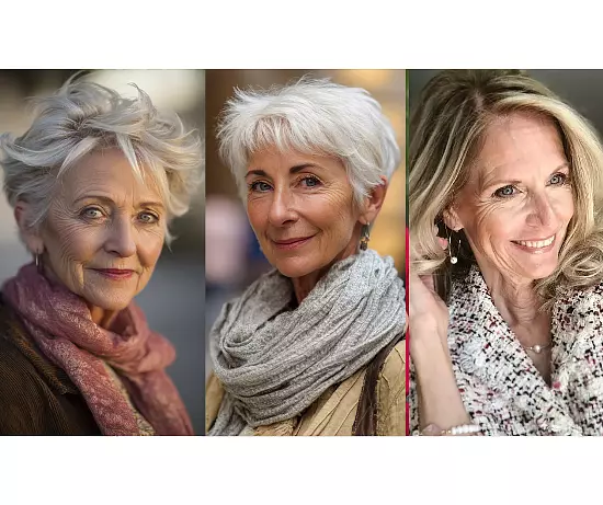 Stunning Layered Hairstyles For Women Over 70