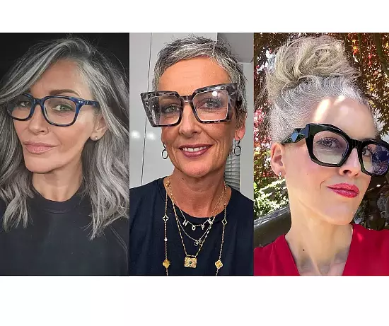 Stunning Color Glasses For Gray Hair