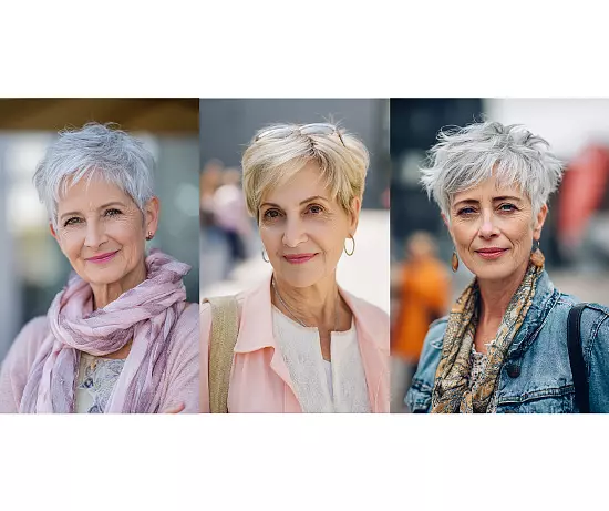 Short Layered Haircuts for Women Over 50