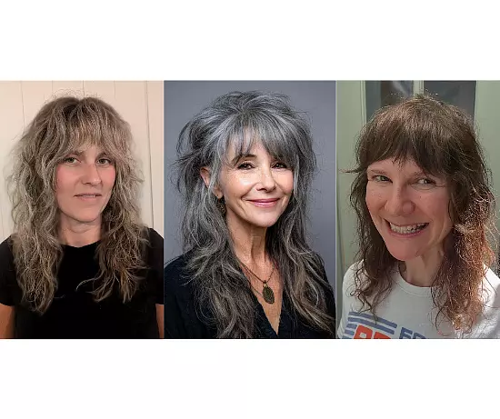 Cute Shag Haircuts For Older Women