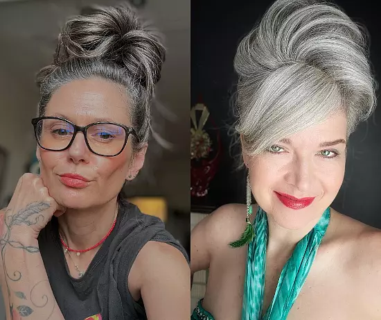 Hairstyles For Older Women With Thick Hair