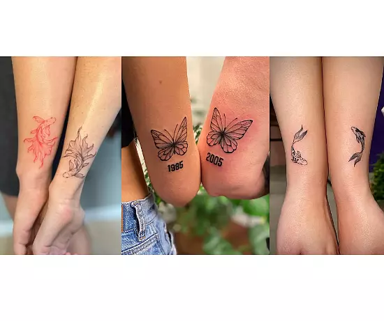 Trendy Sister Tattoos