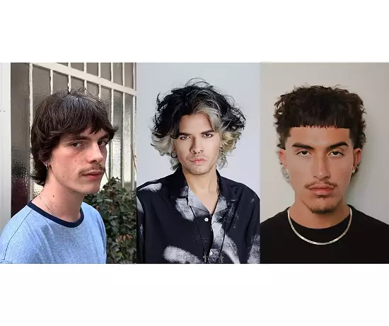 Trendy Wolf Cut Hairstyles For Men