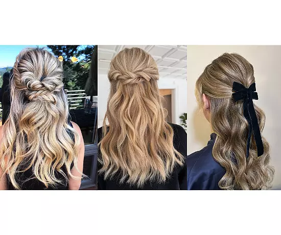Half Up And Half Down Hairstyles