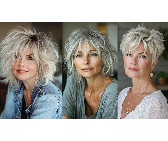 Most Popular Messy Short Haircuts For Older Women